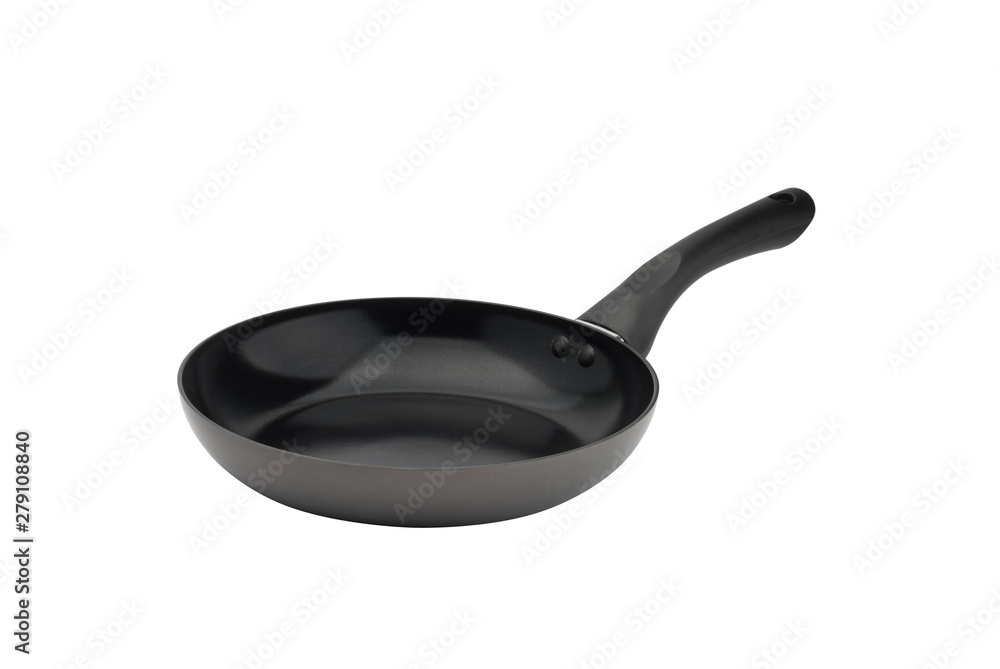 Fry pan isolated on a white background Fry pan isolated on a white background
