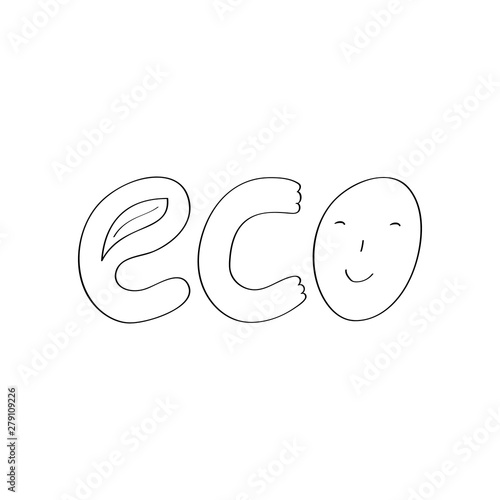 ecological logo sign