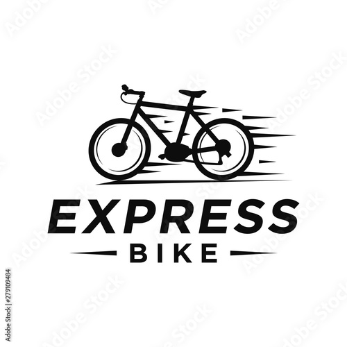 Express bike company logo design