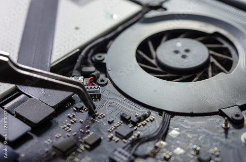 Wallpaper Mural Notebook computer circuit board Torontodigital.ca