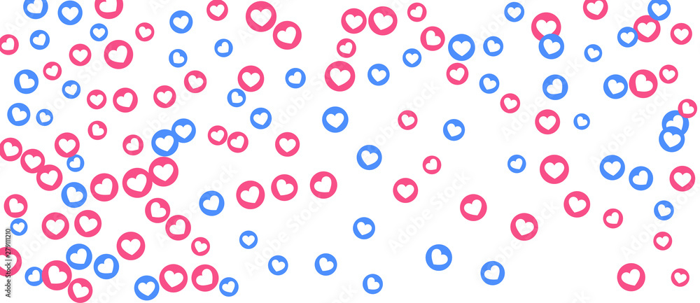 Social Network marketing like and heart icon. Social Network marketing like and heart icon.