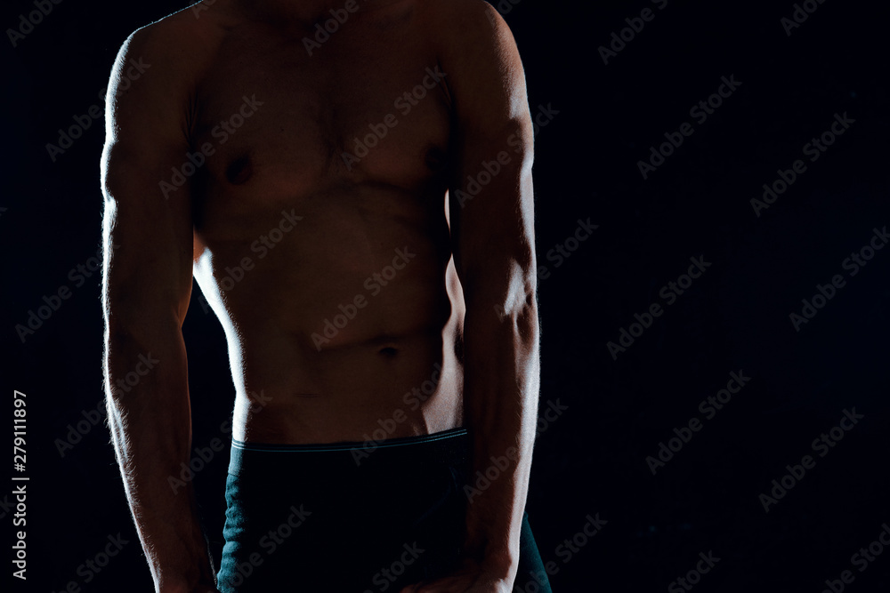muscular man muscular man