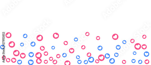 Social Network marketing like and heart icon.