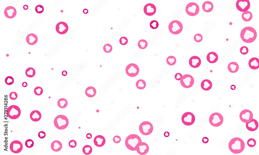 Social Network marketing like and heart icon. Social Network marketing like and heart icon.