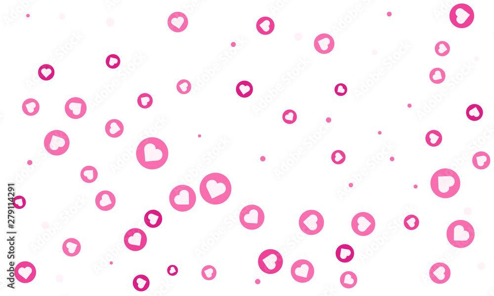 Social Network marketing like and heart icon. Social Network marketing like and heart icon.