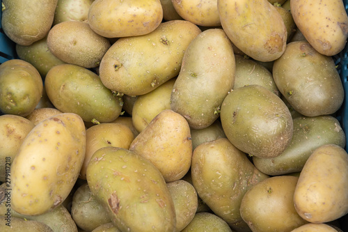 Fresh Raw Potatoes