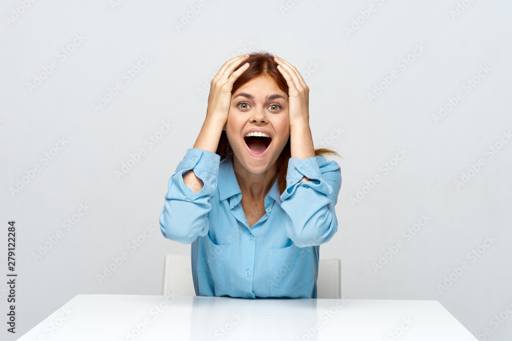 young woman with headache young woman with headache