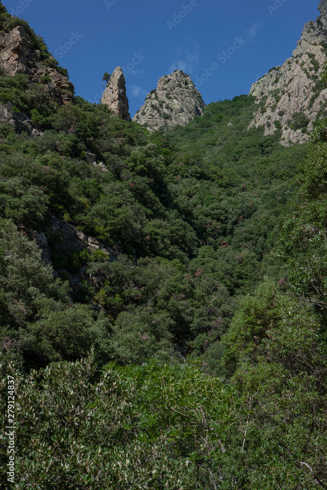 Mons la Trivalle Languedoc France Gorge d'Heric Mons la Trivalle Languedoc France Gorge d'Heric