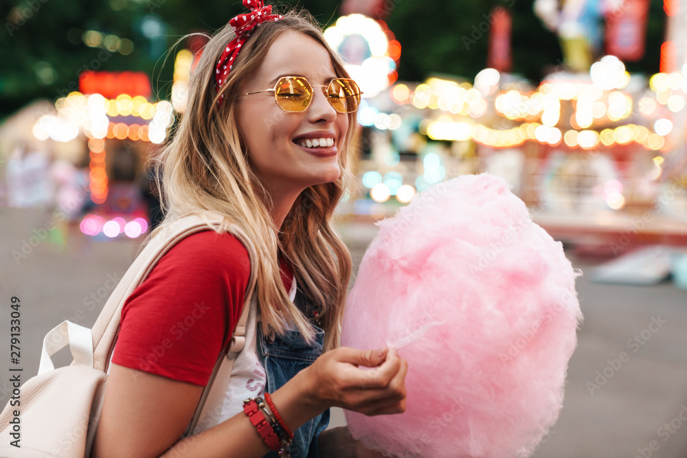 The Cotton Candy Lady