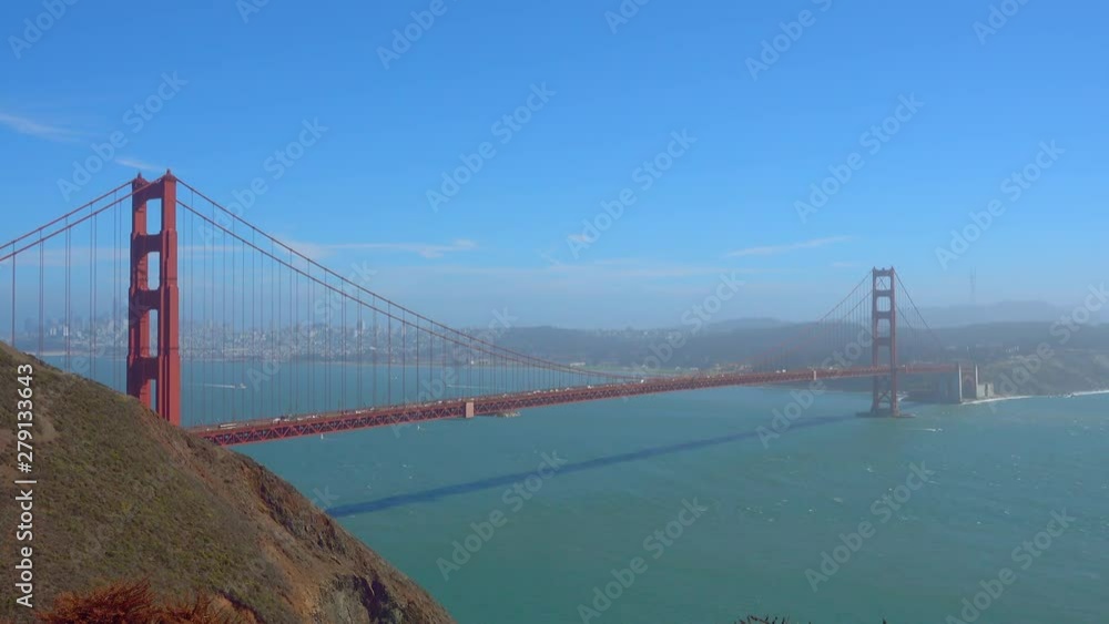 Bridge Golden Gate at San Francisco day time Bridge Golden Gate at San Francisco day time
