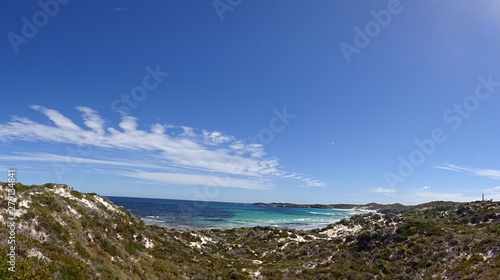 Landscape with ocean and beach in Perth, Australia