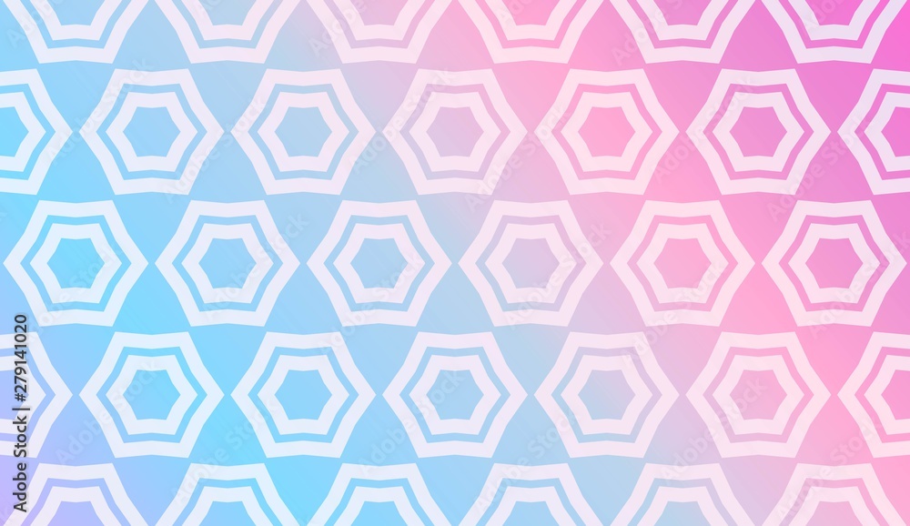 Modern Pattern With Curved Line. Geometric Elements. Blurred Gradient Background. Design For Screen, Presentation, Wallpaper. Holiday Object. Vector Illustration Modern Pattern With Curved Line. Geometric Elements. Blurred Gradient Background. Design For Screen, Presentation, Wallpaper. Holiday Object. Vector Illustration