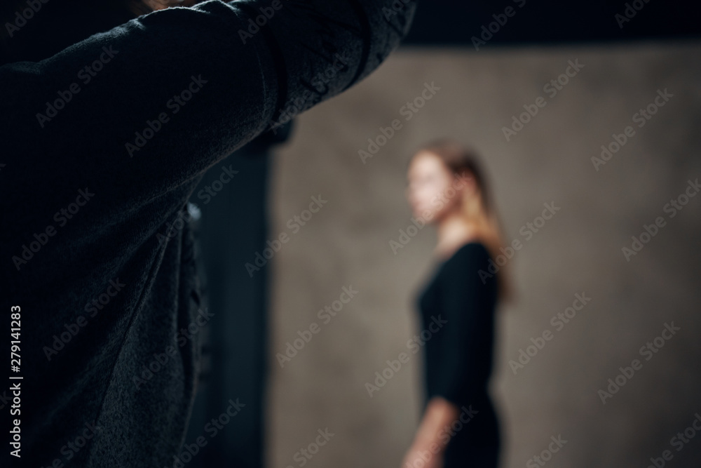 woman with boxing gloves woman with boxing gloves