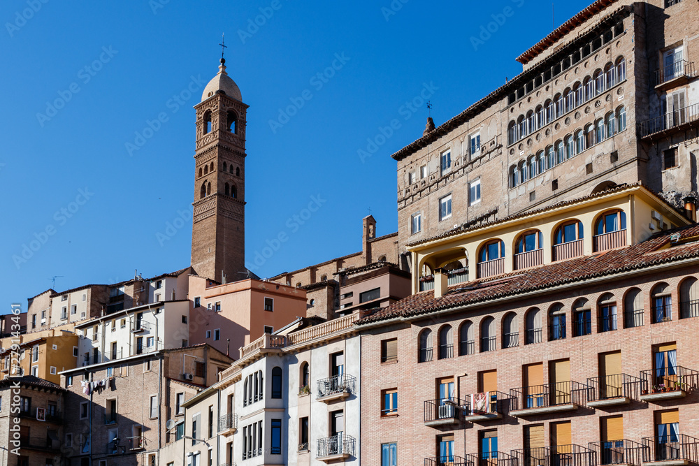 view of the ancient town of tarazona