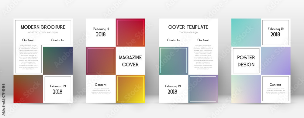 Flyer layout. Business mind-blowing template for B Flyer layout. Business mind-blowing template for B