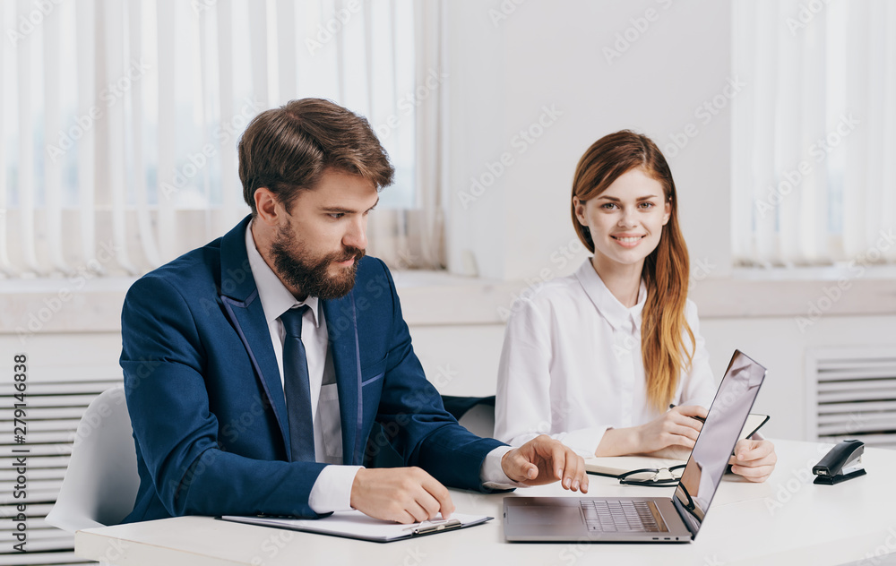 business people working in the office business people working in the office