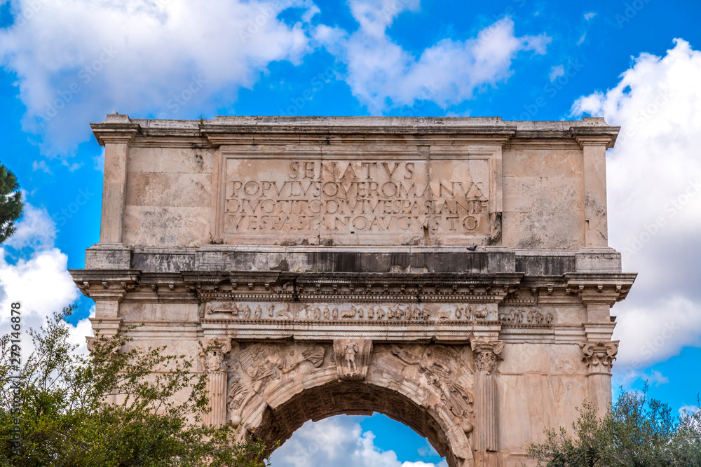 Roman Forum, the Arch of Titus