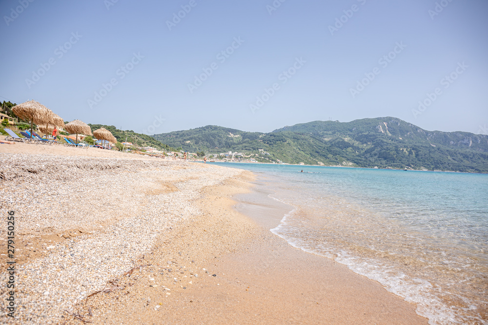 beach and sea