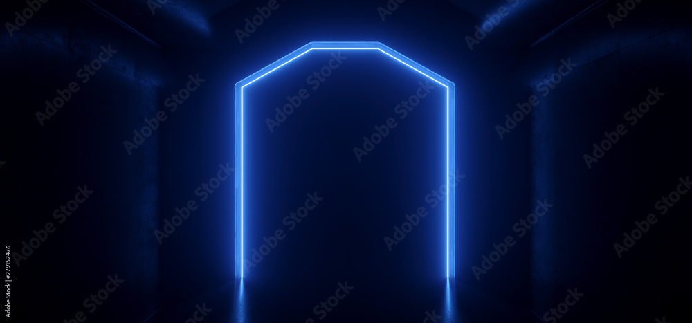 Sci Fi Futuristic Neon Blue Lights Glowing Lasers Tunnel Room Underground Spaceship Dark Empty Grunge Concrete Reflective Virtual Reality Graphic Background 3D Rendering Sci Fi Futuristic Neon Blue Lights Glowing Lasers Tunnel Room Underground Spaceship Dark Empty Grunge Concrete Reflective Virtual Reality Graphic Background 3D Rendering
