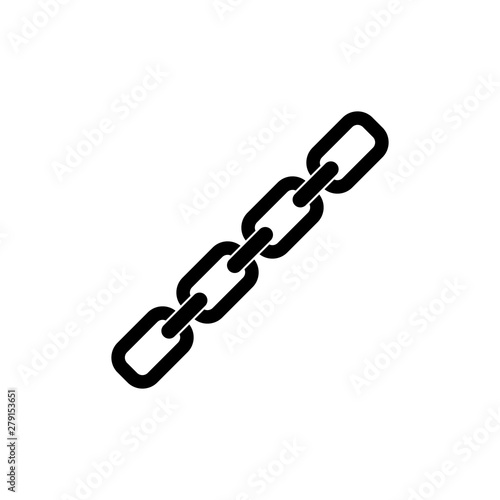 Chain link icon vector illustration
