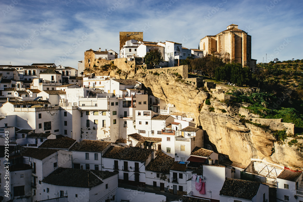 Scenic view of Setenil de las Bodegas, Andalusia