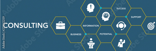 Consulting Icon Concept