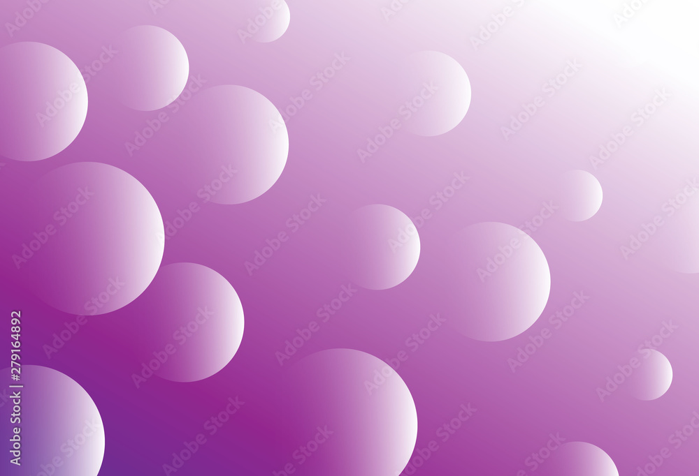 White Bubbles Wallpaper