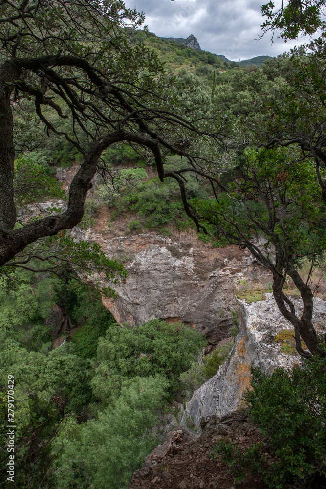 Vieussan Languedoc France. River Orb Vieussan Languedoc France. River Orb
