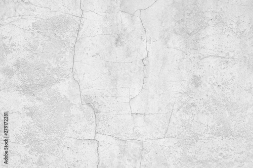 Tableau sur toile Sehr heller Hintergrund verputzte Wand mit dünnen Rissen high-key