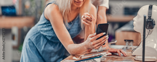 Hall shopping center.