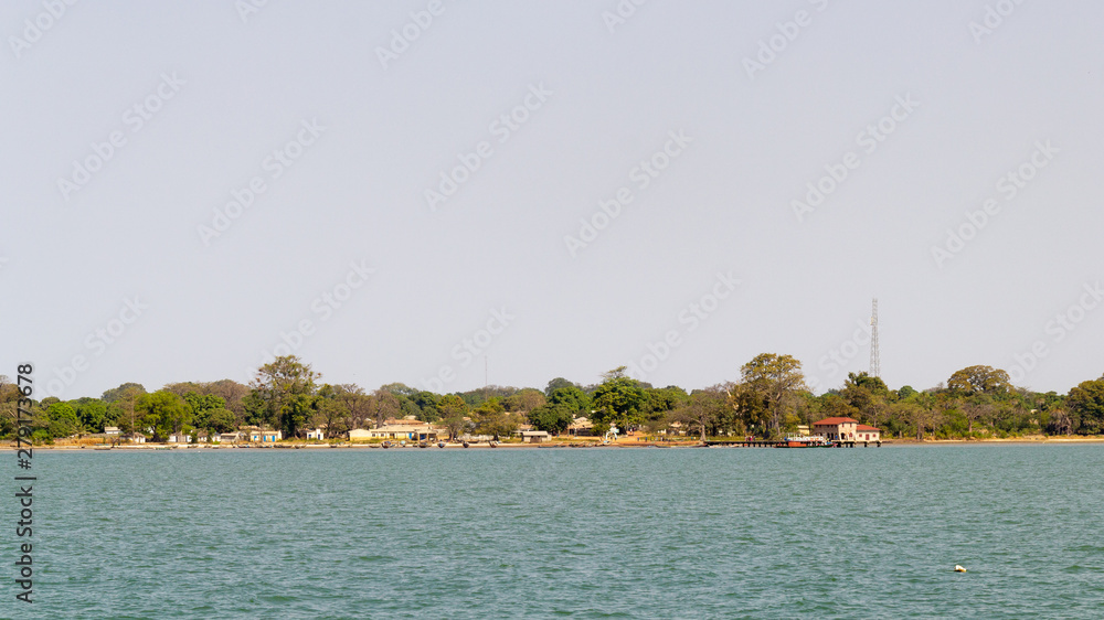 Jufureh town seen from the river