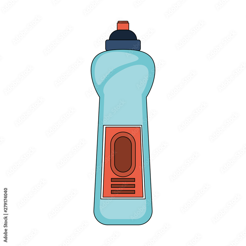 Disinfectant soap bottles with dispenser isoalted symbol Disinfectant soap bottles with dispenser isoalted symbol