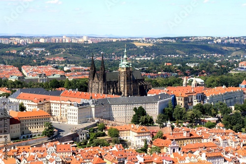prague, praha, river, city, architecture, tower, czech, town, church, old, building, cityscape, cathedral, house, view, landmark, skyline, red, panoramic, 