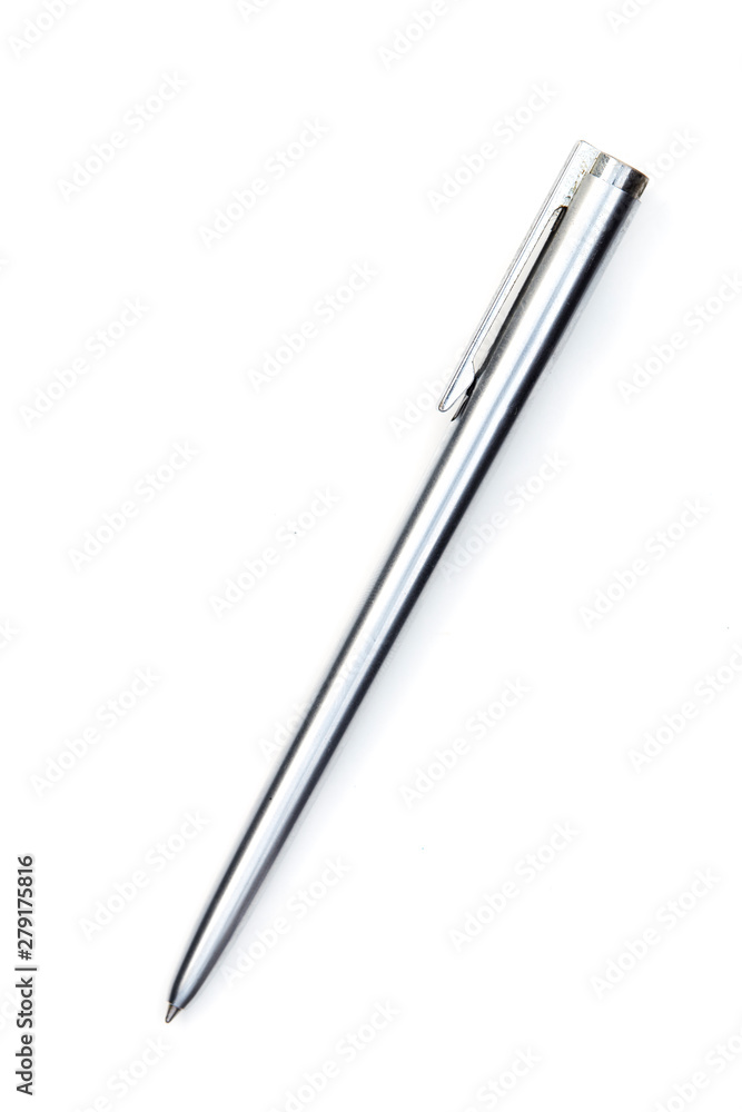 ballpoint pen on a white background ballpoint pen on a white background