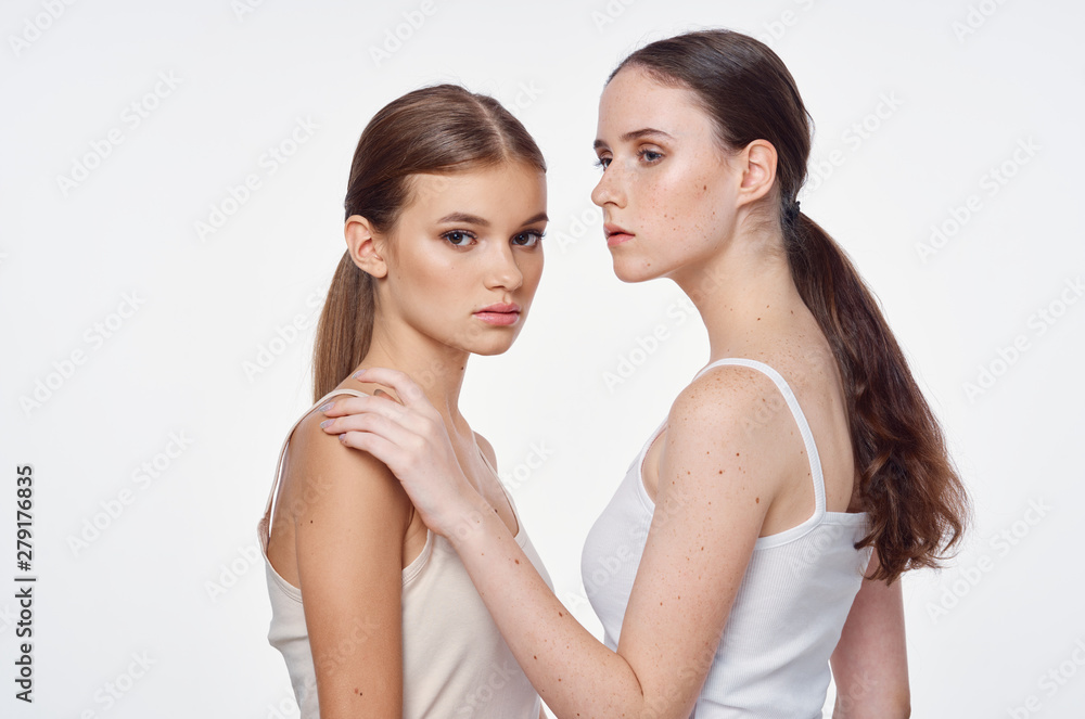 two young women two young women