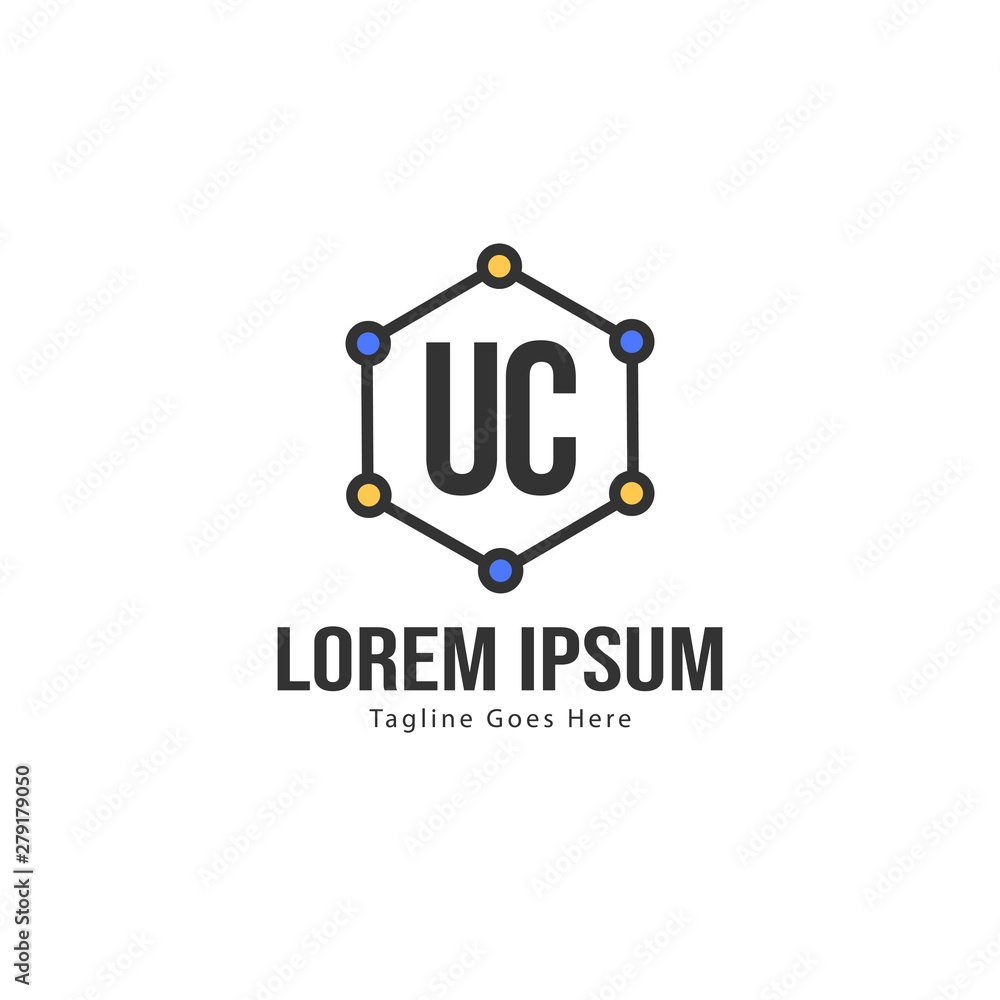 UC Letter Logo Design. Creative Modern UC Letters Icon Illustration UC Letter Logo Design. Creative Modern UC Letters Icon Illustration
