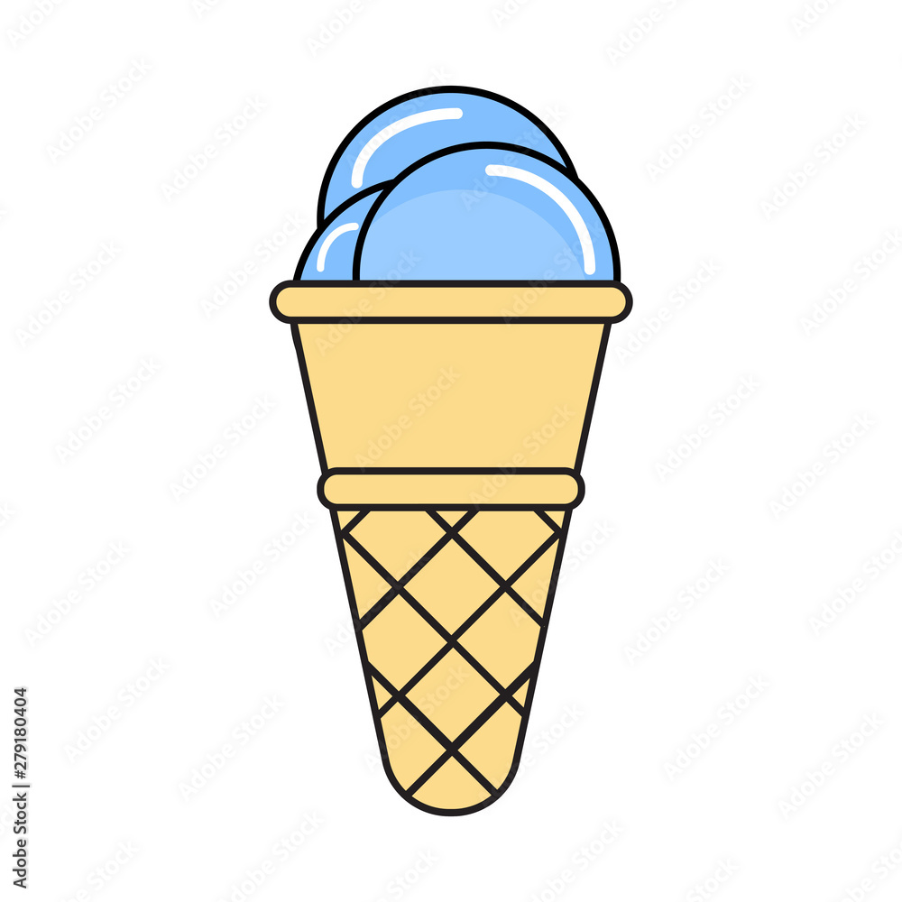 Blue ice cream cone image hd Blue ice cream cone image hd