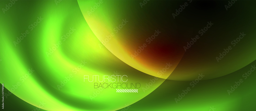Shiny neon circles abstract background Shiny neon circles abstract background