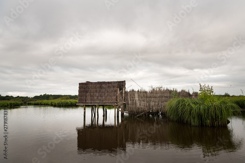 wetland in the natural park of saint lyphard photo