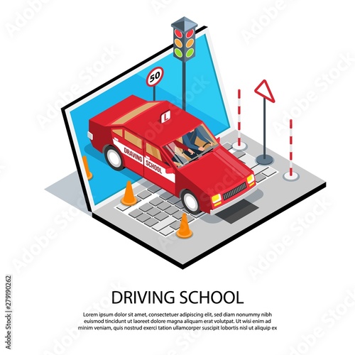 Online Driving School Composition
