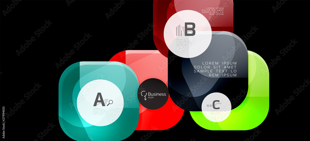 Retro colorful geometric background - circles on black, great design for any purposes. Creative minimal concept Retro colorful geometric background - circles on black, great design for any purposes. Creative minimal concept