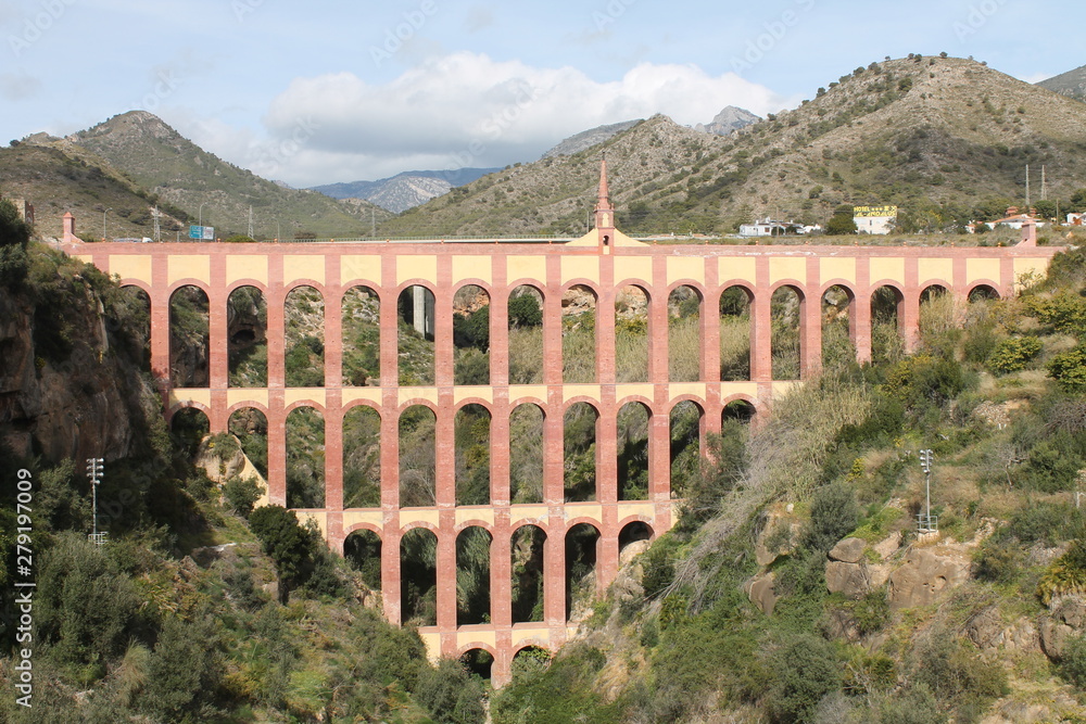 Fototapeta premium Viadukt in Nerja Spanien