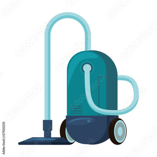 Vacuum cleaner equipment isolated symbol