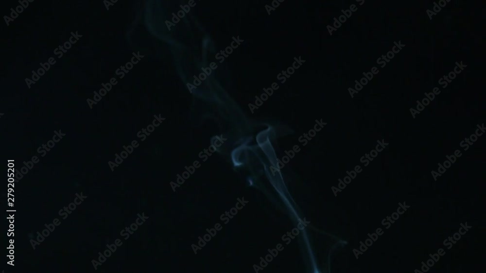 Smoke on black background Smoke on black background