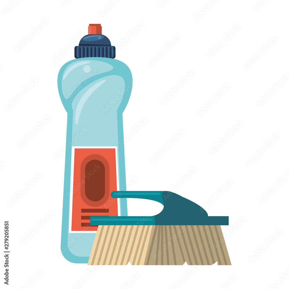 Set of cleaning equipment and products Set of cleaning equipment and products