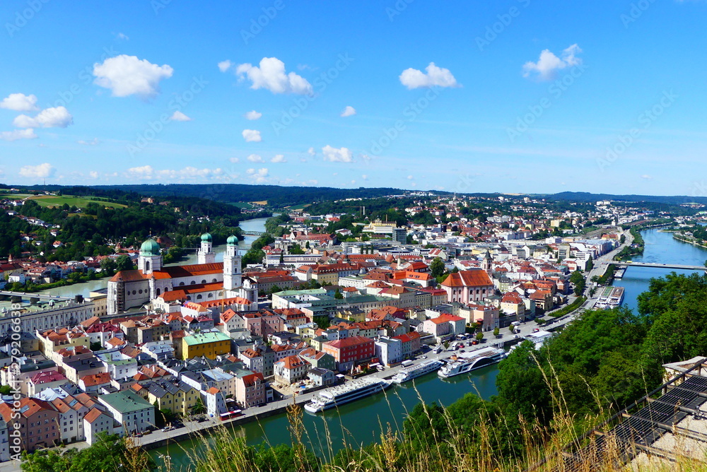 Drei Flüssestadt Passau