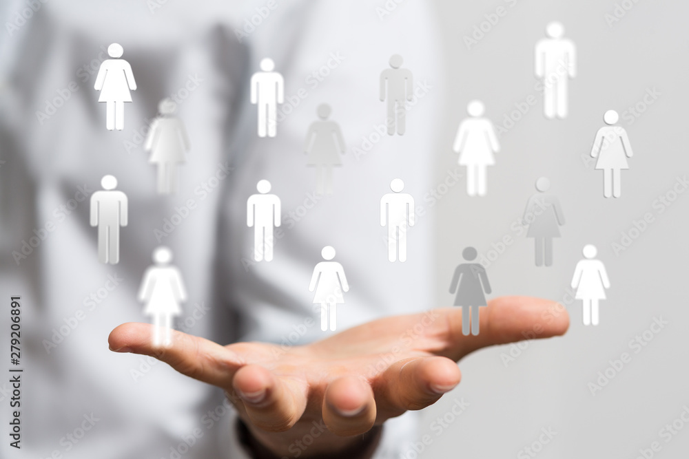 Stack of hands showing unity and teamwork 3d. Stack of hands showing unity and teamwork 3d.