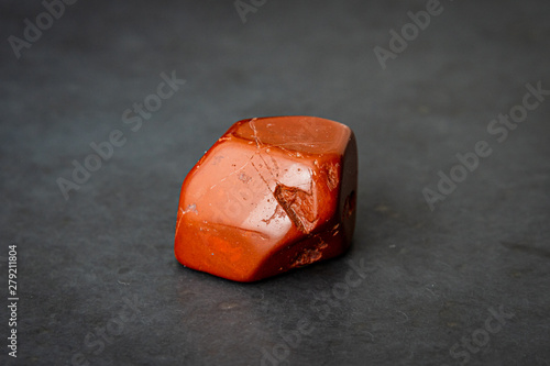 Red jaspis jewel mineral precious shiny gemstone