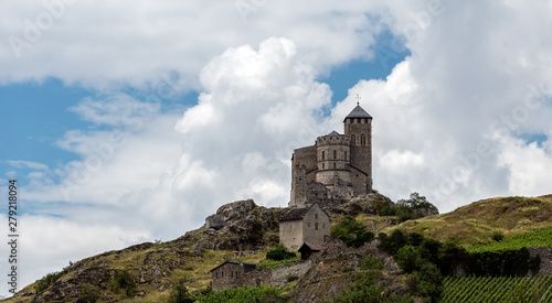 Valerie Basilica in Sion, Switzerland