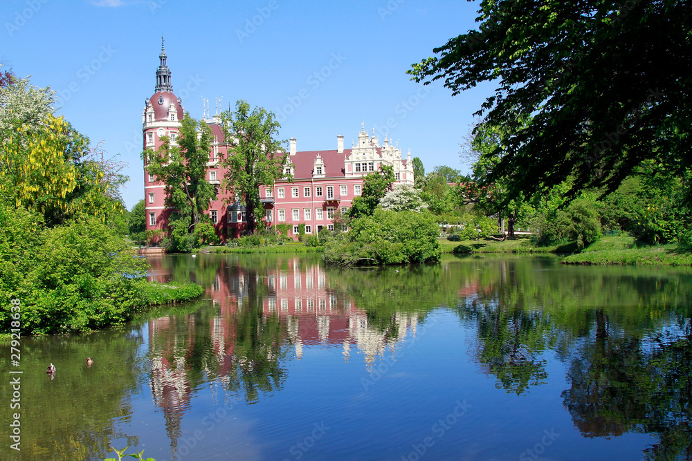 Pueckler Park, Castle Muskau, Prince Pueckler, Pueckler, Park, Bad Muskau, Saxony, Germany, Europe